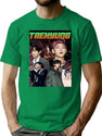 Bts Taehyung V Bootleg Vintage Rapper Bootleg Graphic T-Shirt - Green