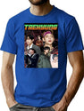 Bts Taehyung V Bootleg Vintage Rapper Bootleg Graphic T-Shirt - Blue