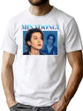 Bts Yoongi Retro Bootleg Bootleg Graphic T-Shirt - White