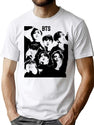 Bts Bootleg Graphic T-Shirt - White