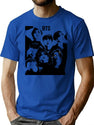 Bts Bootleg Graphic T-Shirt - Blue