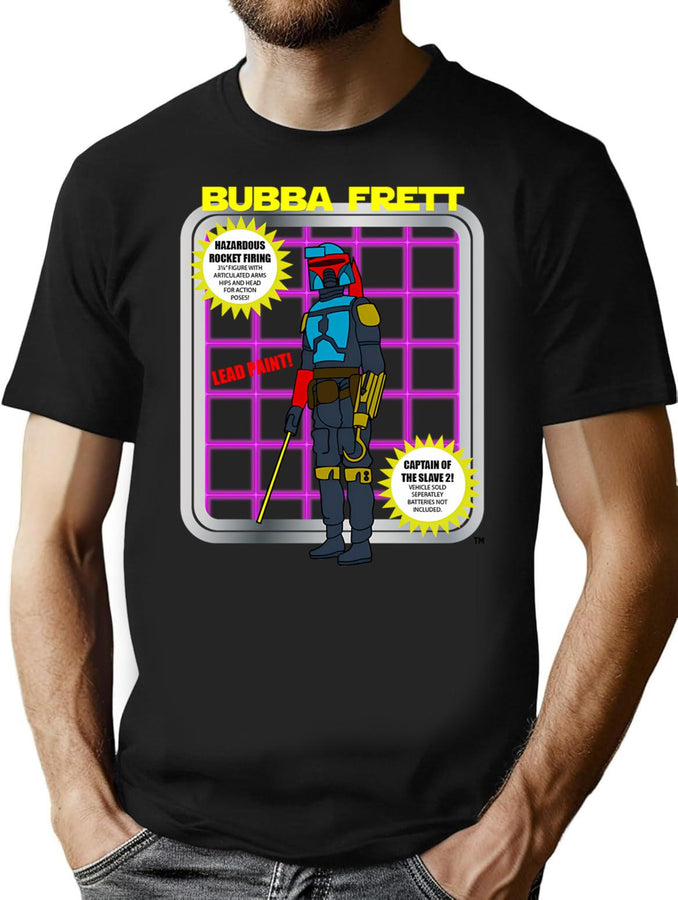 Bubba Frett Bootleg Graphic T-Shirt - Black