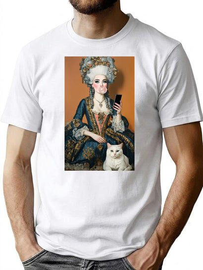 Bubble Gum Girl Power T-Shirt for Men & Women, T-Shirts Graphic Tee - Black