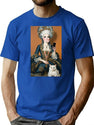 Bubble Gum Girl Power T-Shirt for Men & Women, T-Shirts Graphic Tee - Blue