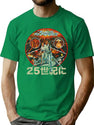 Buck Rogers Japanese Poster Worn Dks T-Shirt for Men & Women, T-Shirts Graphic Tee - Green