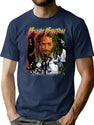 Buju Bootleg For Fans Bootleg Graphic T-Shirt - Navy