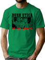 Burn Utica Bootleg Graphic T-Shirt - Green