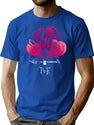 Bury A Pink Elephant T-Shirt for Men & Women, T-Shirts Graphic Tee - Blue