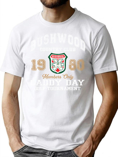 Bushwood Country Club 1980 Members Only T-Shirt for Men & Women, T-Shirts Graphic Tee - Black