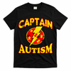 Captain Autism Superhero Logo T-Shirt