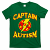 Captain Autism Superhero Logo T-Shirt