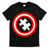 Captain Autism Distressed Shield T-Shirt