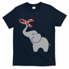 Elephant Autism Awareness Ribbon T-Shirt