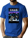 C.H.U.D. Movie Poster T-Shirt for Men & Women, T-Shirts Graphic Tee - Blue