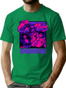 Cadillacs Dinosaurs Bootleg Graphic T-Shirt - Green