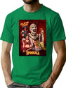 Cafe Clown T-Shirt for Men & Women, T-Shirts Graphic Tee - Green
