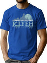 Call Of Cthulhu R'Lyeh T-Shirt for Men & Women, T-Shirts Graphic Tee - Blue