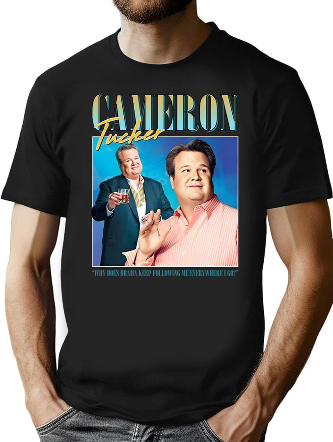 Cameron Tucker Black T-Shirt - Black