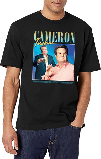 Cameron Tucker Black T-Shirt - Black