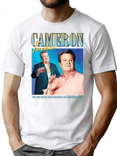 Cameron Tucker Premium Heavyweight Cotton T-Shirt - Black