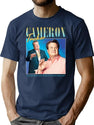 Cameron Tucker Premium Heavyweight Cotton T-Shirt - Navy