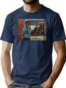 Can You Bring Me My Chapstick Premium Heavyweight Cotton T-Shirt - Navy