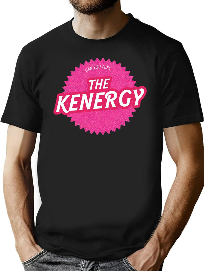 Can You Feel The Kenergy Premium Heavyweight Cotton T-Shirt - Black