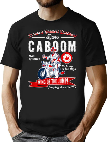 Canada'S Best Stuntman Dks T-Shirt for Men & Women, T-Shirts Graphic Tee - Black