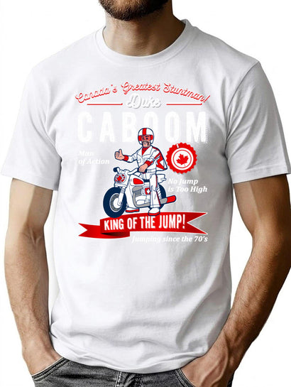 Canada'S Best Stuntman Dks T-Shirt for Men & Women, T-Shirts Graphic Tee - Black