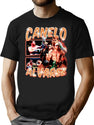 Canelo Alvarez Vintage Bootleg Bootleg Graphic T-Shirt - Black