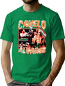 Canelo Alvarez Vintage Bootleg Bootleg Graphic T-Shirt - Green