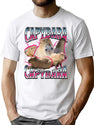 Capybara Capybara Funny Capybara Meme In 90S Bootleg Shirt Style Bootleg Graphic T-Shirt - White