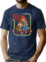 Caring For Your Demon Cat T-Shirt for Men & Women, T-Shirts Graphic Tee - Navy