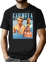 Carmela Soprano Classic Premium Heavyweight Cotton T-Shirt - Black