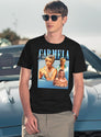 Carmela Soprano Classic Black T-Shirt - Navy