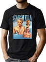 Carmela Soprano Classic Black T-Shirt - Green