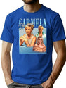 Carmela Soprano Classic Premium Heavyweight Cotton T-Shirt - Blue