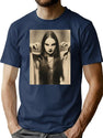 Carol Borland T-Shirt for Men & Women, T-Shirts Graphic Tee - Navy