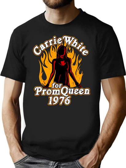 Carrie Movie Stephen King T-Shirt for Men & Women, T-Shirts Graphic Tee - Black