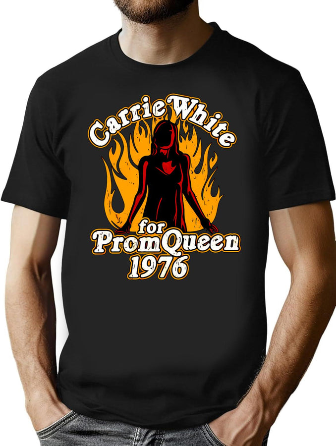 Carrie Movie Stephen King T-Shirt for Men & Women, T-Shirts Graphic Tee - Black