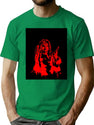 Carrie T-Shirt for Men & Women, T-Shirts Graphic Tee - Green