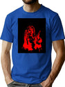 Carrie T-Shirt for Men & Women, T-Shirts Graphic Tee - Blue