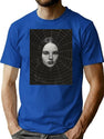 Carroll Borland T-Shirt for Men & Women, T-Shirts Graphic Tee - Blue