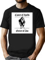 Caster Of Spells Wizardcore Bootleg Graphic T-Shirt - Black