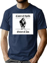 Caster Of Spells Wizardcore Bootleg Graphic T-Shirt - Navy