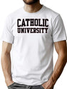 Catholic UNIVERSITY of America Premium Heavyweight Cotton T-Shirt - White