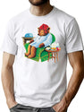 Celestial Seasoning Sleepytime Tea Bear Premium Heavyweight Cotton T-Shirt - White