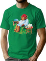 Celestial Seasoning Sleepytime Tea Bear Premium Heavyweight Cotton T-Shirt - Green