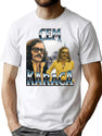 Cem Karaca 90S Bootleg Style Bootleg Graphic T-Shirt - White