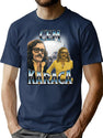 Cem Karaca 90S Bootleg Style Bootleg Graphic T-Shirt - Navy